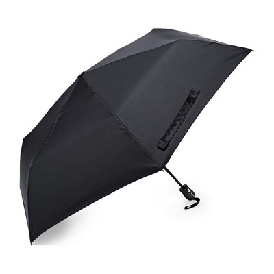 Samsonite Compact Auto Open/Close Umbrella - Black